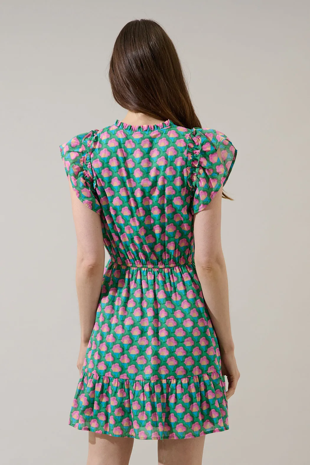 Sardy Mini Dress Gercy Abstract sold by Sugarlips product image thumbnail 2