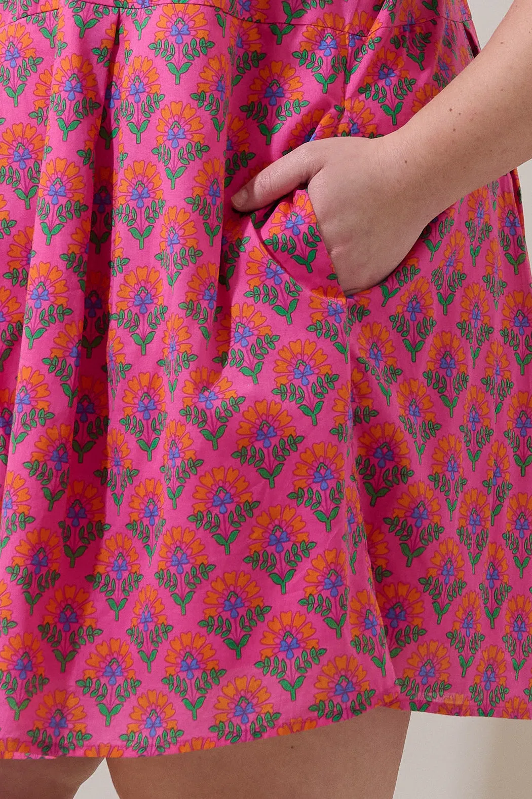 Fawna Shift Mini Dress Kendrie Floral Curve sold by Sugarlips product image thumbnail 5