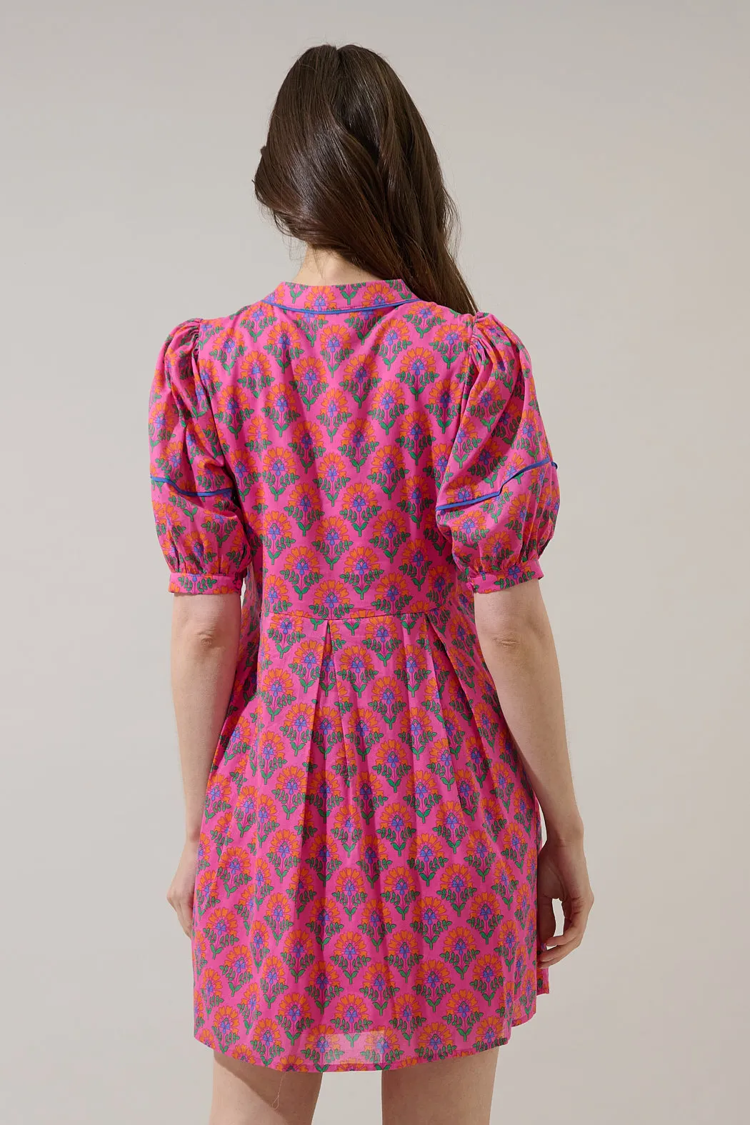 Fawna Shift Mini Dress Kendrie Floral sold by Sugarlips product image thumbnail 2