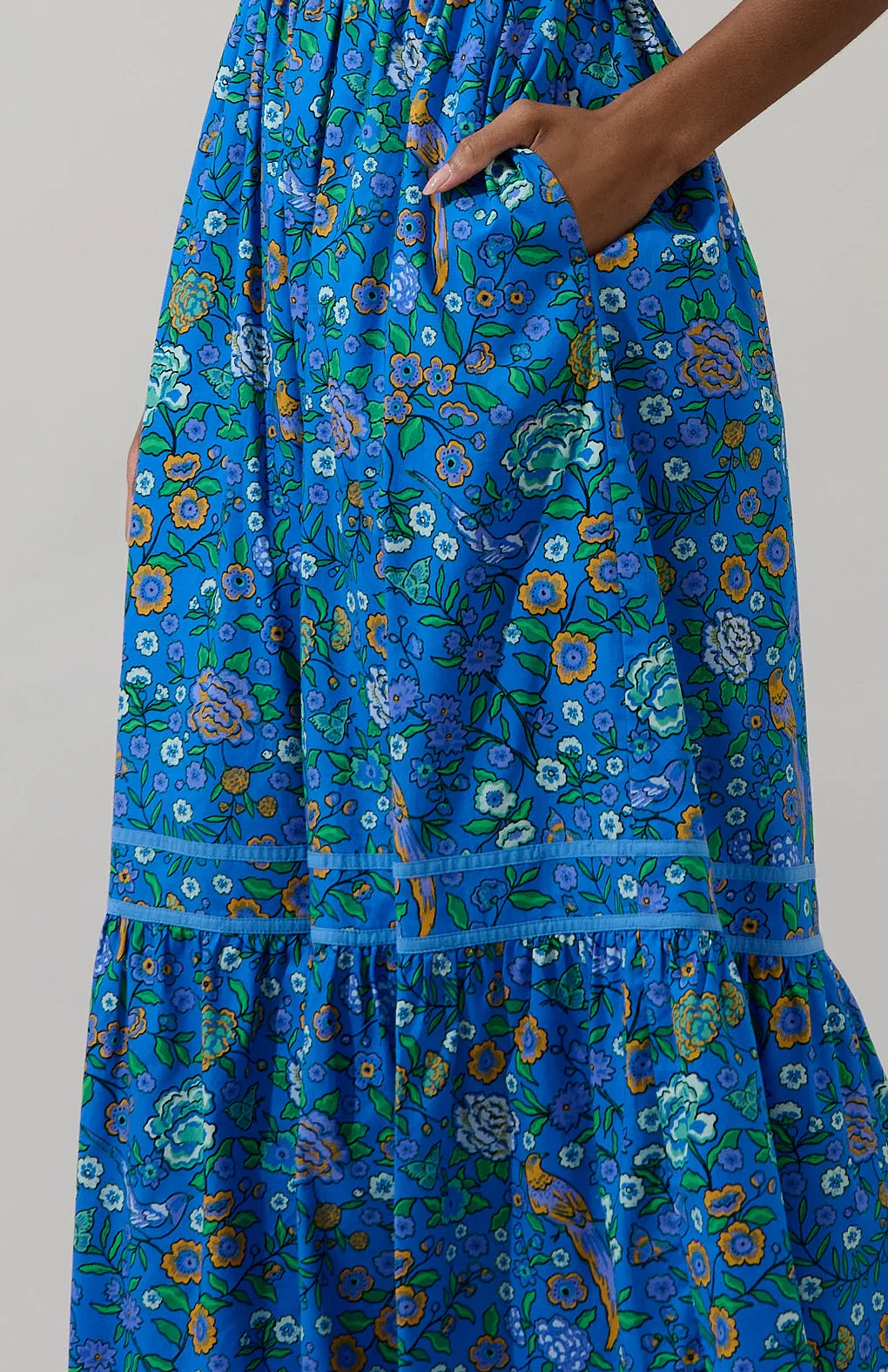 Ordy Smocked Midi Dress Heidy Floral sold by Sugarlips product image thumbnail 4