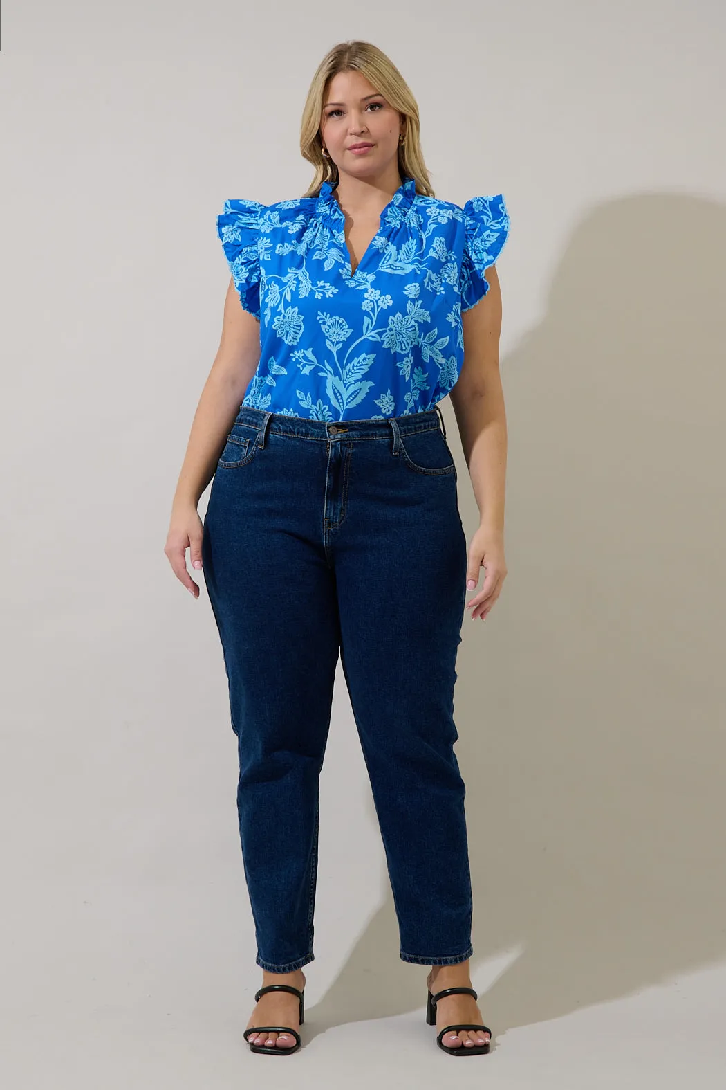 Jazzy Ruffle Top Curve Persa Floral sold by Sugarlips product image thumbnail 4