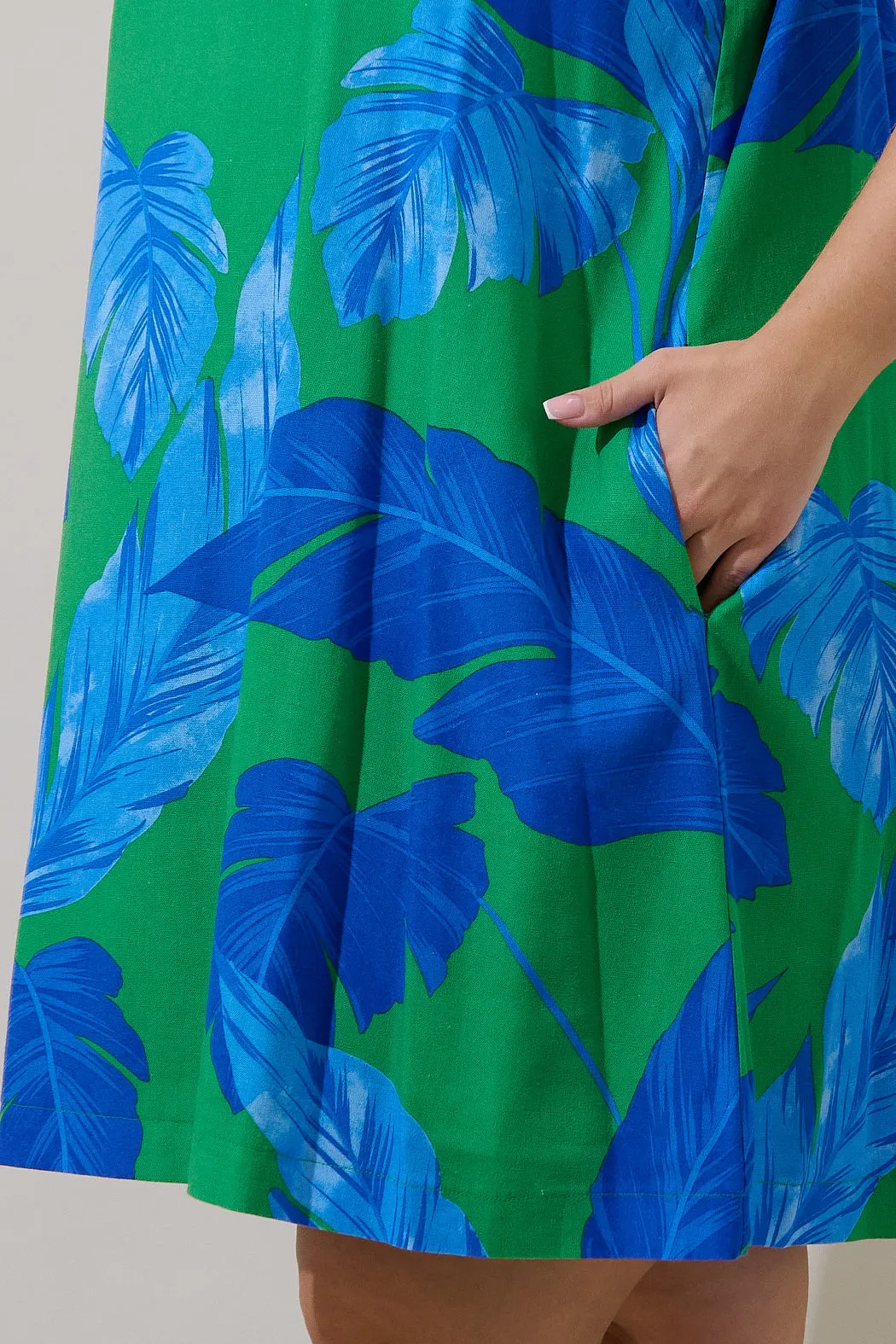 Haity Shift Mini Dress Gresia Tropical Curve sold by Sugarlips product image thumbnail 5