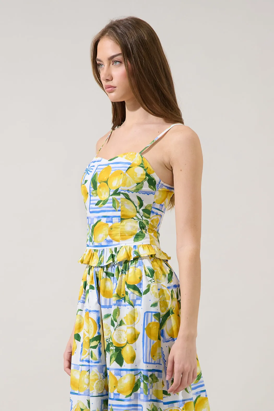 Yelia Cami Top Lemon Zest sold by Sugarlips product image thumbnail 4