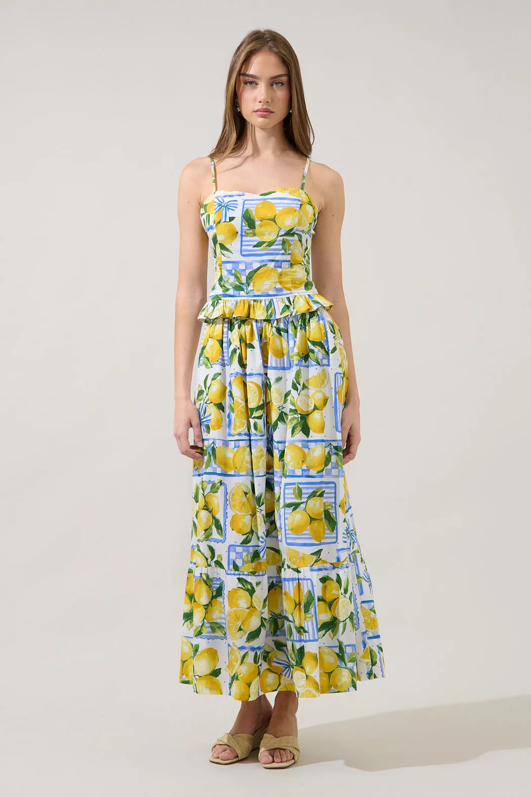 Yelia Cami Top Lemon Zest sold by Sugarlips product image thumbnail 5