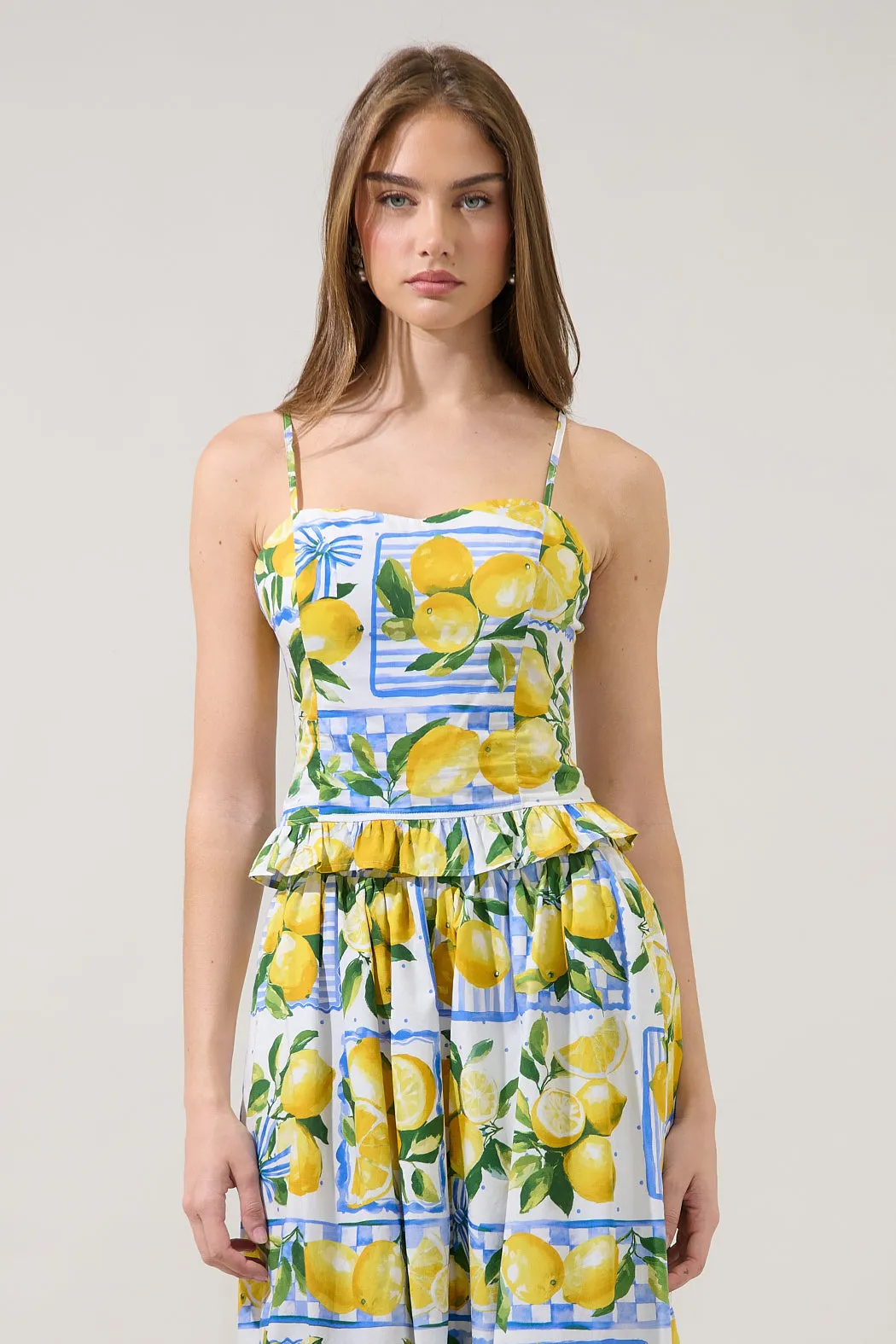 Yelia Cami Top Lemon Zest sold by Sugarlips product image thumbnail 2