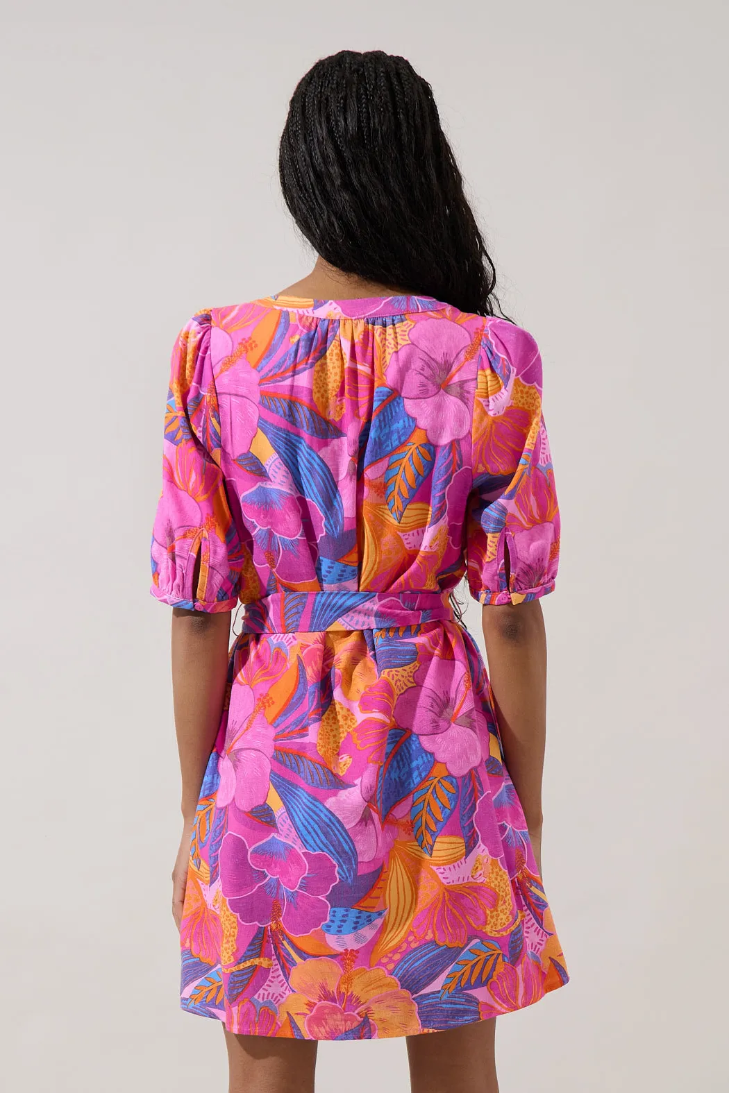 Samrie Shift Mini Dress Chelsy Floral sold by Sugarlips product image thumbnail 2