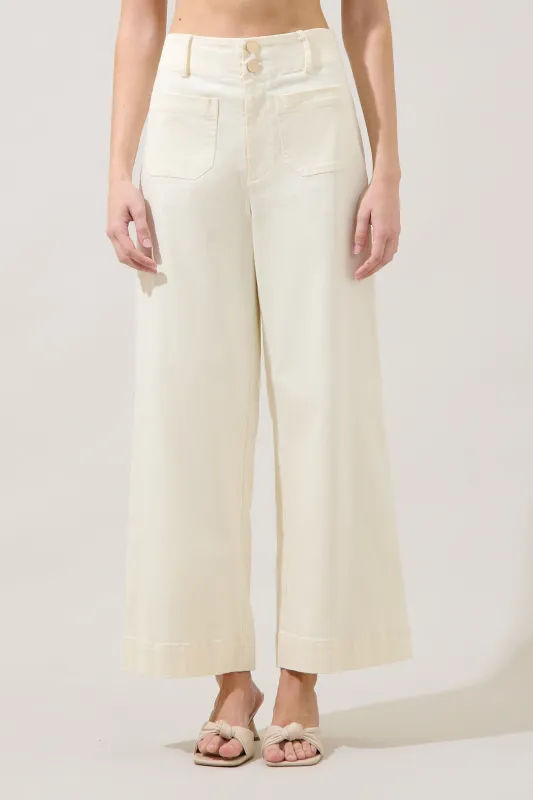 Jeanie Ankle Wide Leg Jeans made by Sugarlips