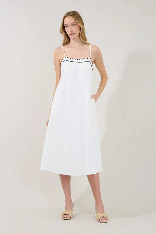 Brasie Flowy Sleeveless Midi Dress made by Sugarlips
