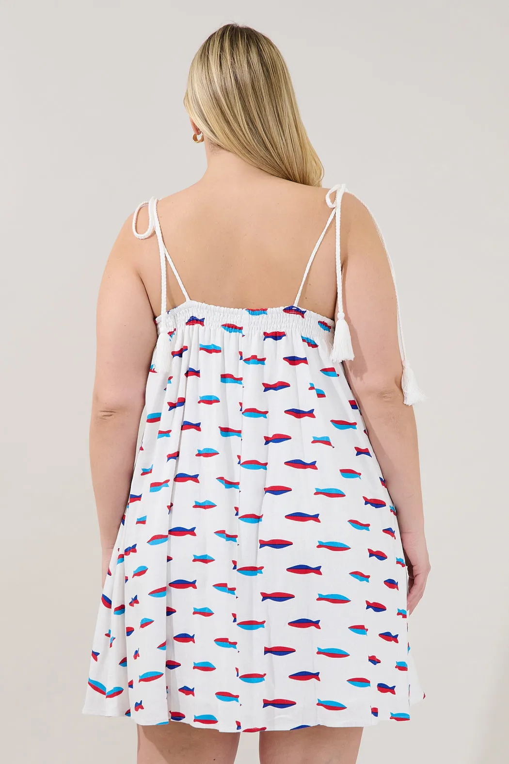 Narissa Shift Dress Fresh Catch Curve sold by Sugarlips product image thumbnail 2