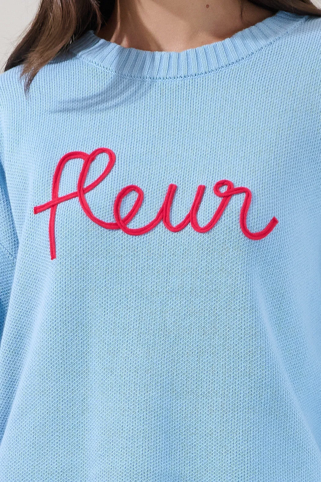Fleur Crewneck Sweater sold by Sugarlips product image thumbnail 5