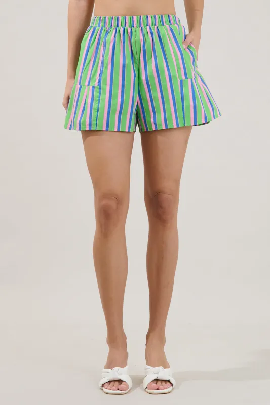 Dalery High Waist Shorts Stripe made by Sugarlips