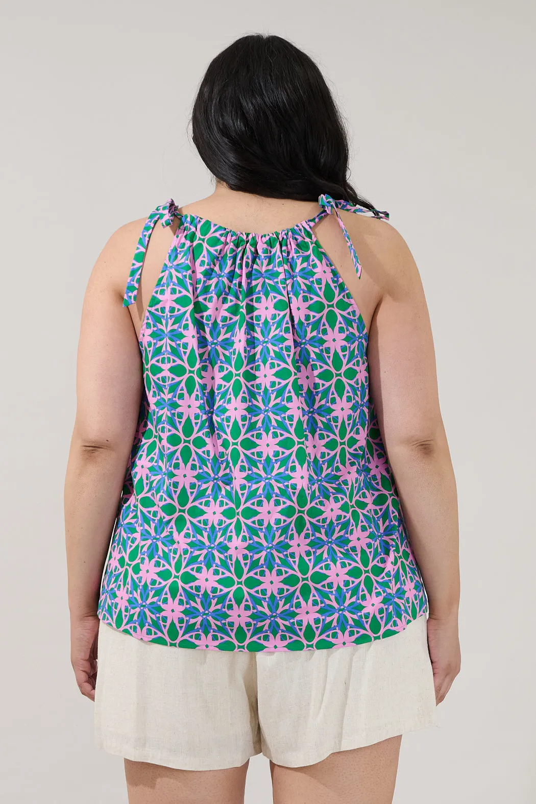 Marra Sleeveless Top Geo Curve sold by Sugarlips product image thumbnail 2