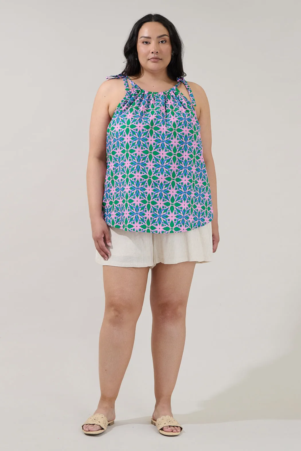 Marra Sleeveless Top Geo Curve sold by Sugarlips product image thumbnail 4