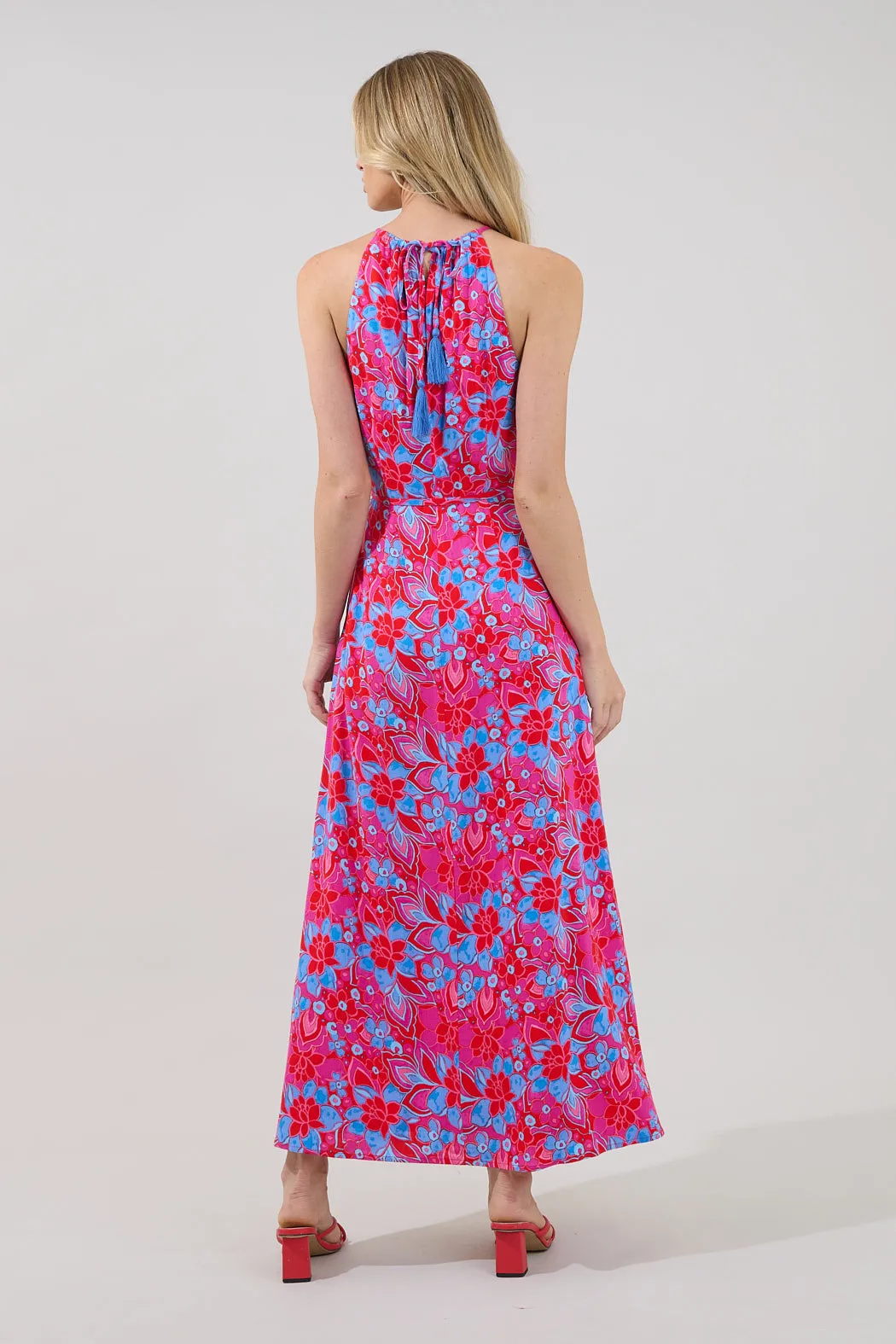 Verone Sleeveless Maxi Dress Floral sold by Sugarlips product image thumbnail 2