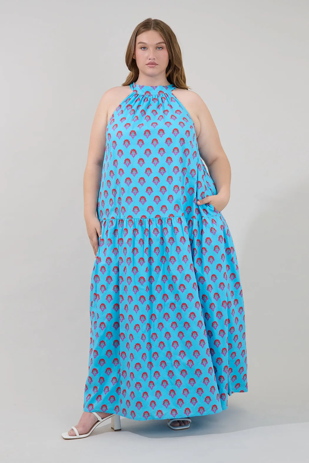 Evonne Maxi Dress Floral Curve sold by Sugarlips