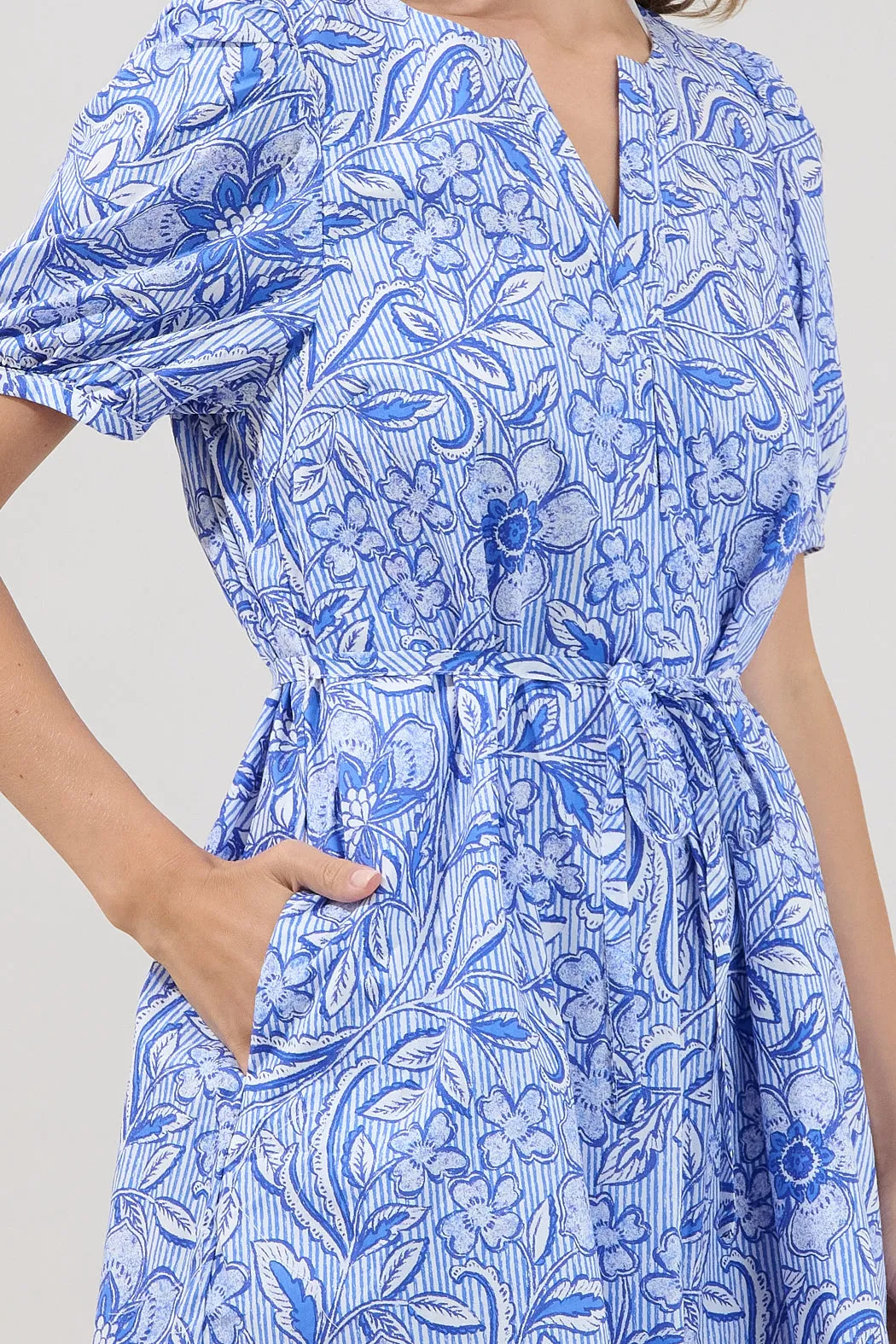 Hally A-line Mini Dress Floral sold by Sugarlips product image thumbnail 3