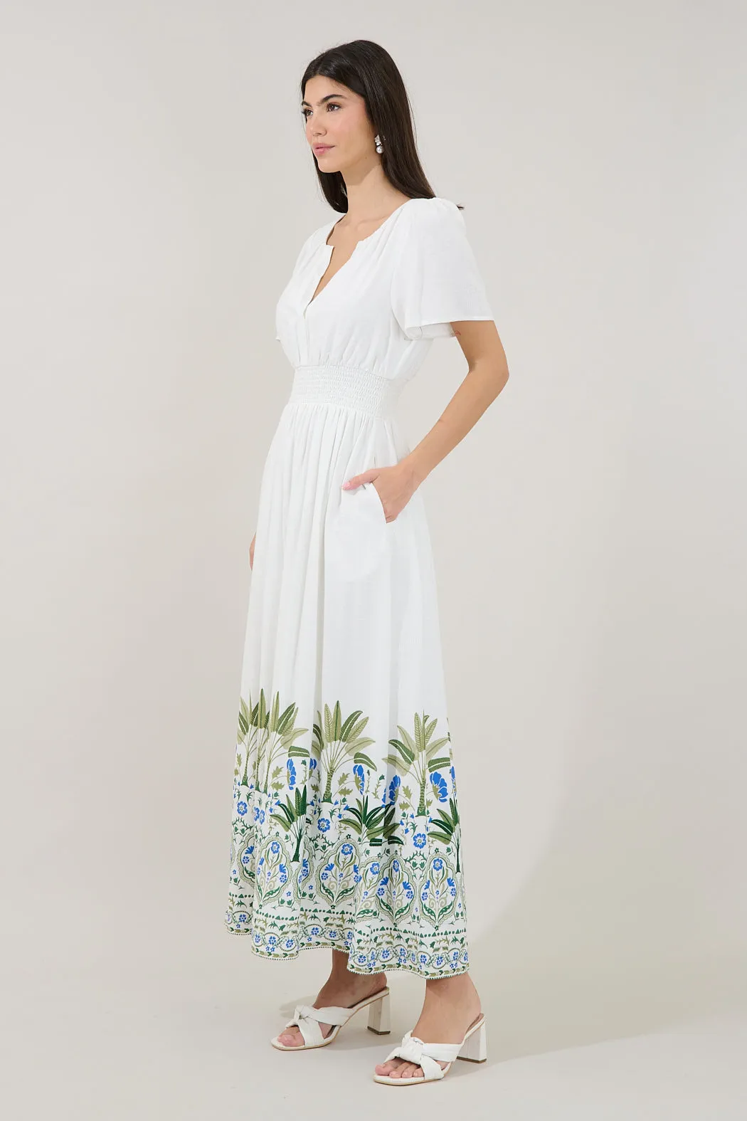 Palmer Maxi Dress Senara Floral sold by Sugarlips product image thumbnail 4