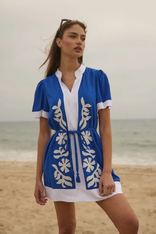 Patras Contrast Mini Dress made by Sugarlips