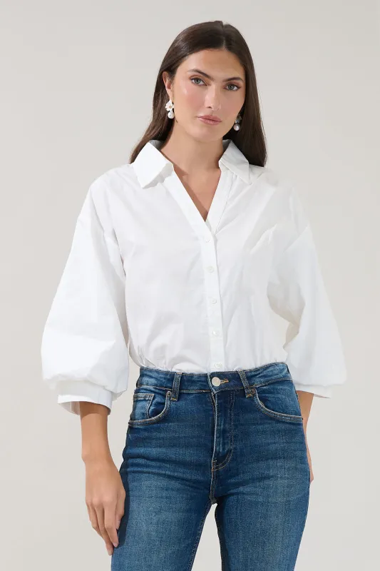 Chalet Button Down Top made by Sugarlips
