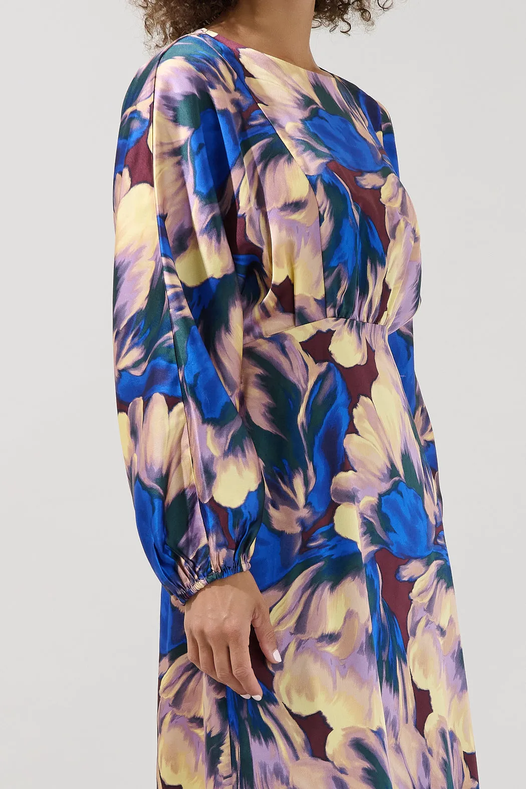 Charline Dolman Sleeve Midi Dress Irelia Floral sold by Sugarlips product image thumbnail 5