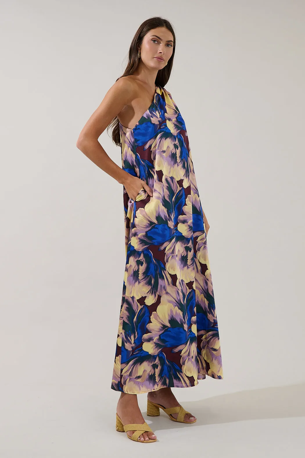 Glena Pleated Maxi Dress Irelia Floral sold by Sugarlips product image thumbnail 3