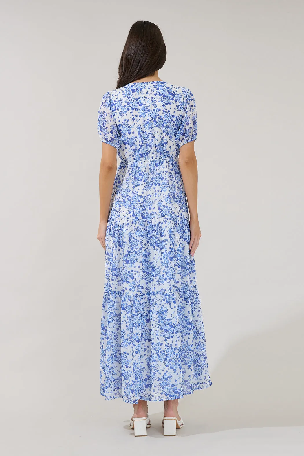 Tiered Maxi Dress Floral sold by Sugarlips product image thumbnail 2