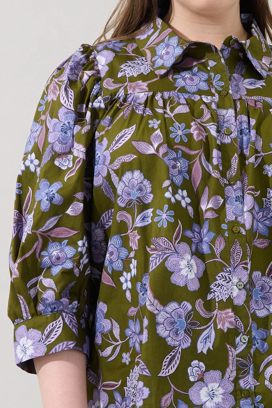 Fae Button Down Top Reverie Curve sold by Sugarlips product image thumbnail 5