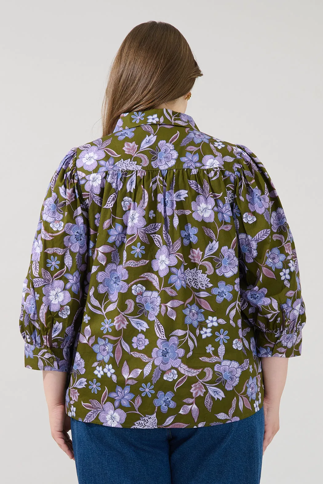 Fae Button Down Top Reverie Curve sold by Sugarlips product image thumbnail 2