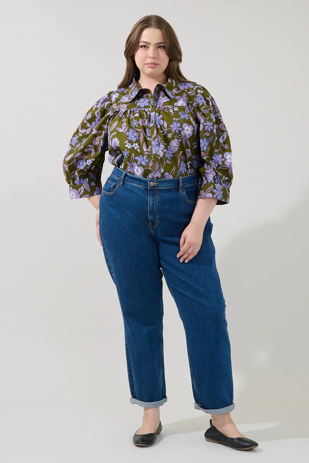 Fae Button Down Top Reverie Curve sold by Sugarlips product image thumbnail 4