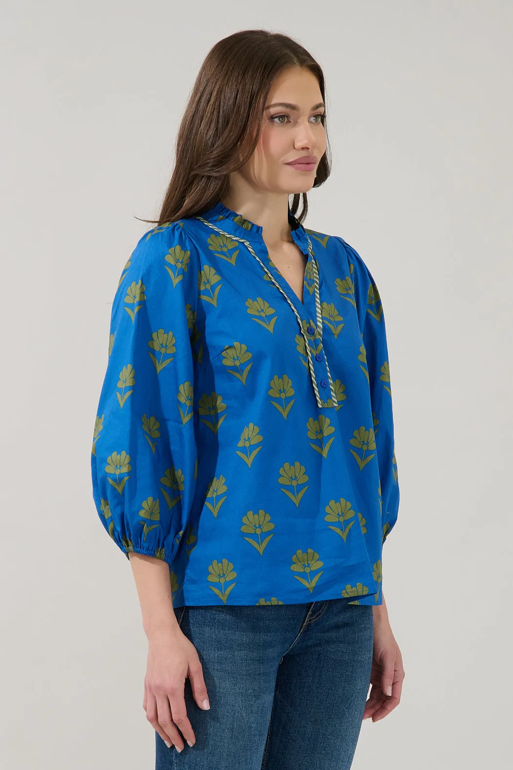 Robin Long Sleeve Top Countryside sold by Sugarlips product image thumbnail 3