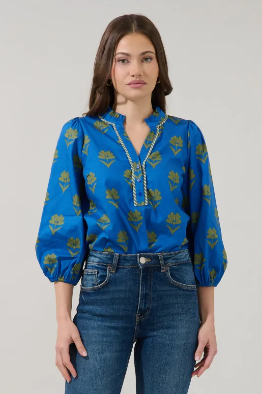 Robin Long Sleeve Top Countryside made by Sugarlips