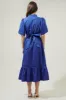 Camden Poplin Midi Dress sold by Sugarlips