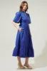 Camden Poplin Midi Dress sold by Sugarlips