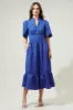 Camden Poplin Midi Dress sold by Sugarlips