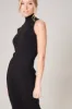 Kieran Ribbed Knit Turtleneck Sweater Dress sold by Sugarlips
