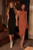 Kieran Ribbed Knit Turtleneck Sweater Dress sold by Sugarlips