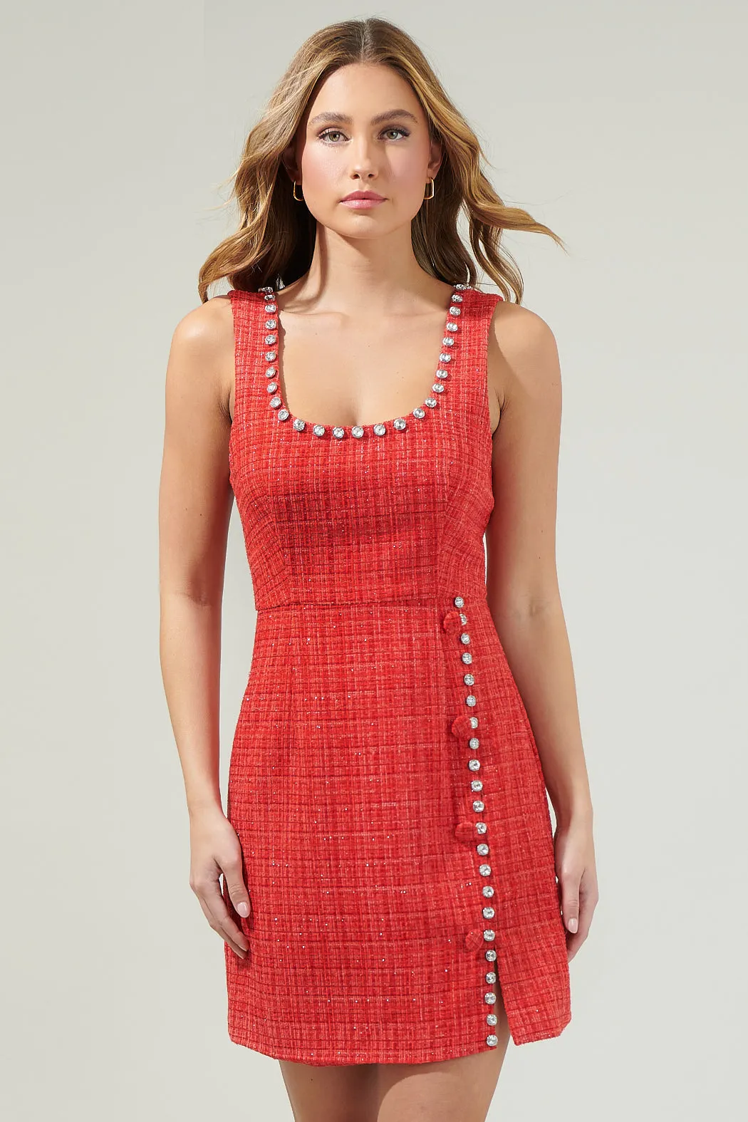 Alice Tweed Mini Dress sold by Sugarlips product image thumbnail 2