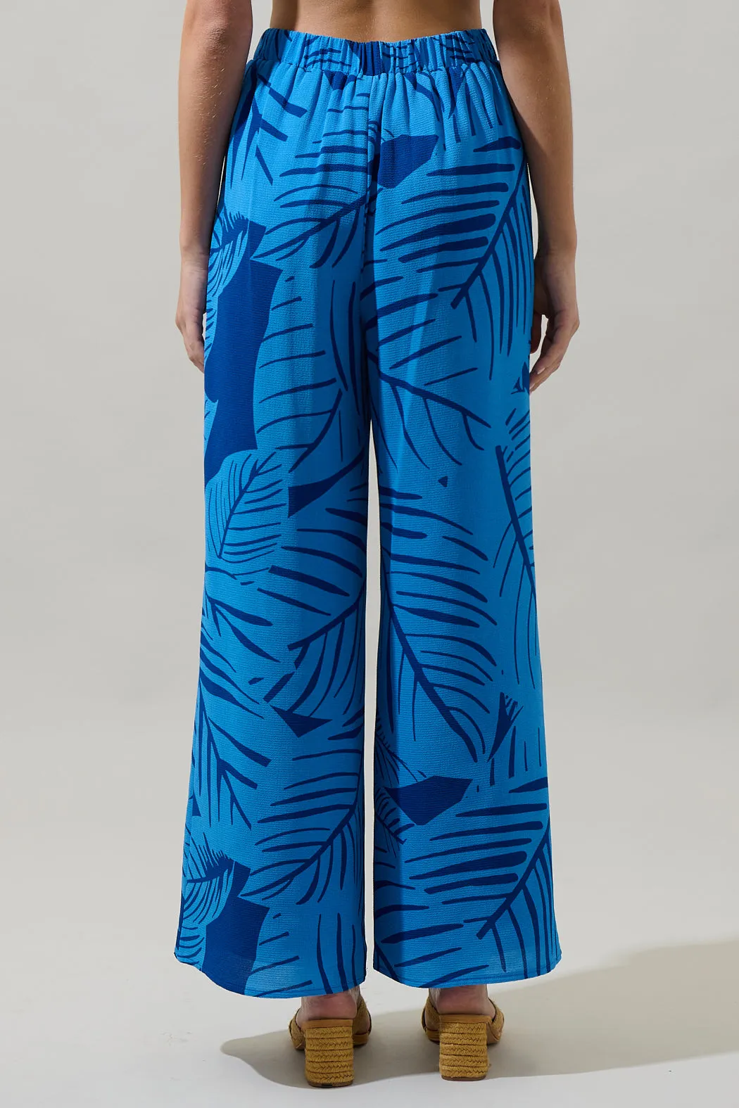 Maia Tropics Elena Floral Wide Leg Pants sold by Sugarlips product image thumbnail 2