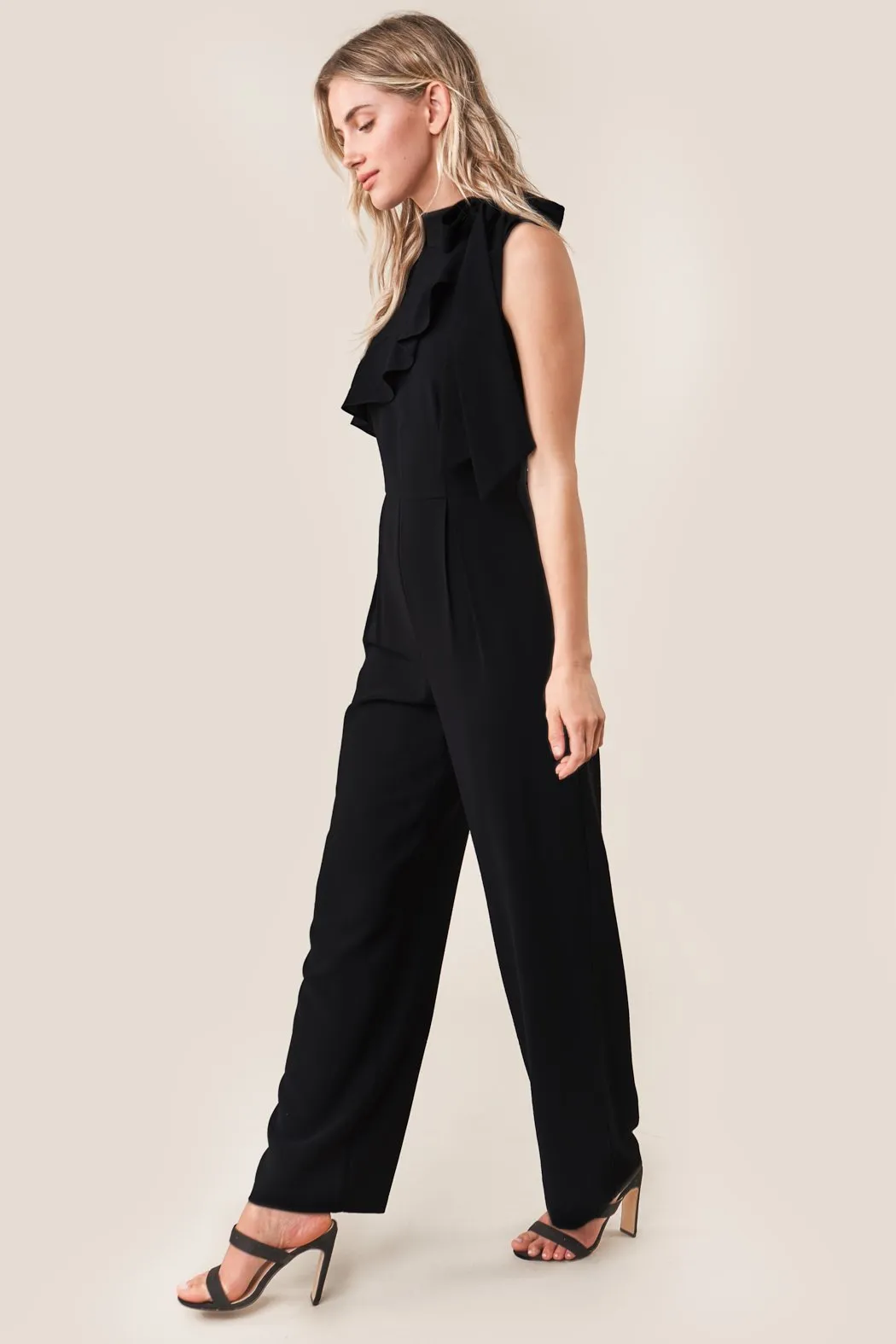 Daring Demi Neck Tie Jumpsuit sold by Sugarlips product image thumbnail 3