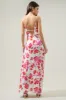 Maui Floral Portia Open Back Maxi Dress sold by Sugarlips