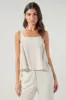 Saint Tropez Square Neck Knot Strap Top sold by Sugarlips