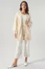 Cheshire Chevron Eyelash Cardigan sold by Sugarlips