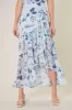 Cadaval Floral Saturated Love Midi Skirt sold by Sugarlips
