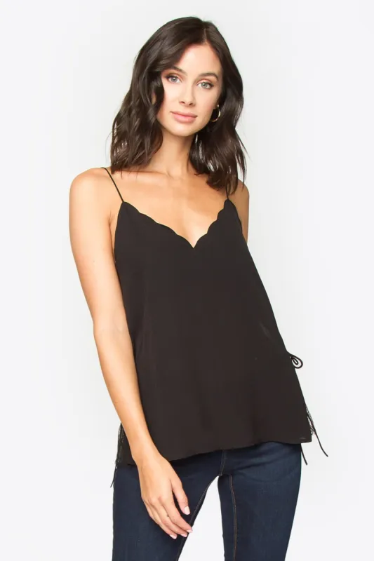 Aviel Scalloped Cami sold by Sugarlips