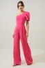 Chelsea One Shoulder Wide Leg Jumpsuit sold by Sugarlips