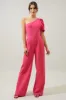 Chelsea One Shoulder Wide Leg Jumpsuit sold by Sugarlips