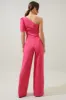 Chelsea One Shoulder Wide Leg Jumpsuit sold by Sugarlips
