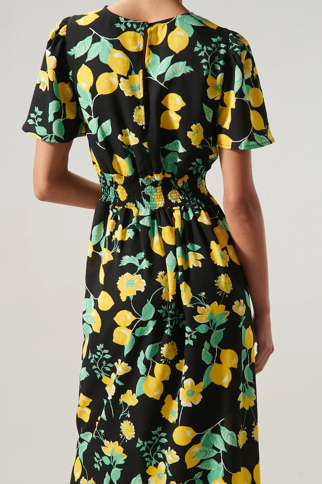 Lima Bloom Floral Midi Dress sold by Sugarlips product image thumbnail 5