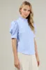 Quest Striped Button Down Top sold by Sugarlips