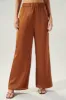 Chateau Satin Free Spirit Wide Leg Pants sold by Sugarlips